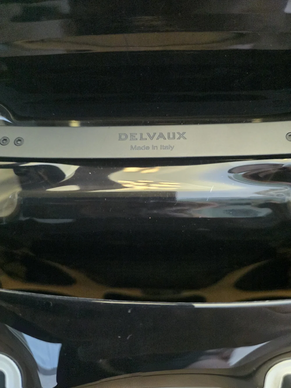 Delvaux Brillant MM The Champion Limited Edition Black White Bag